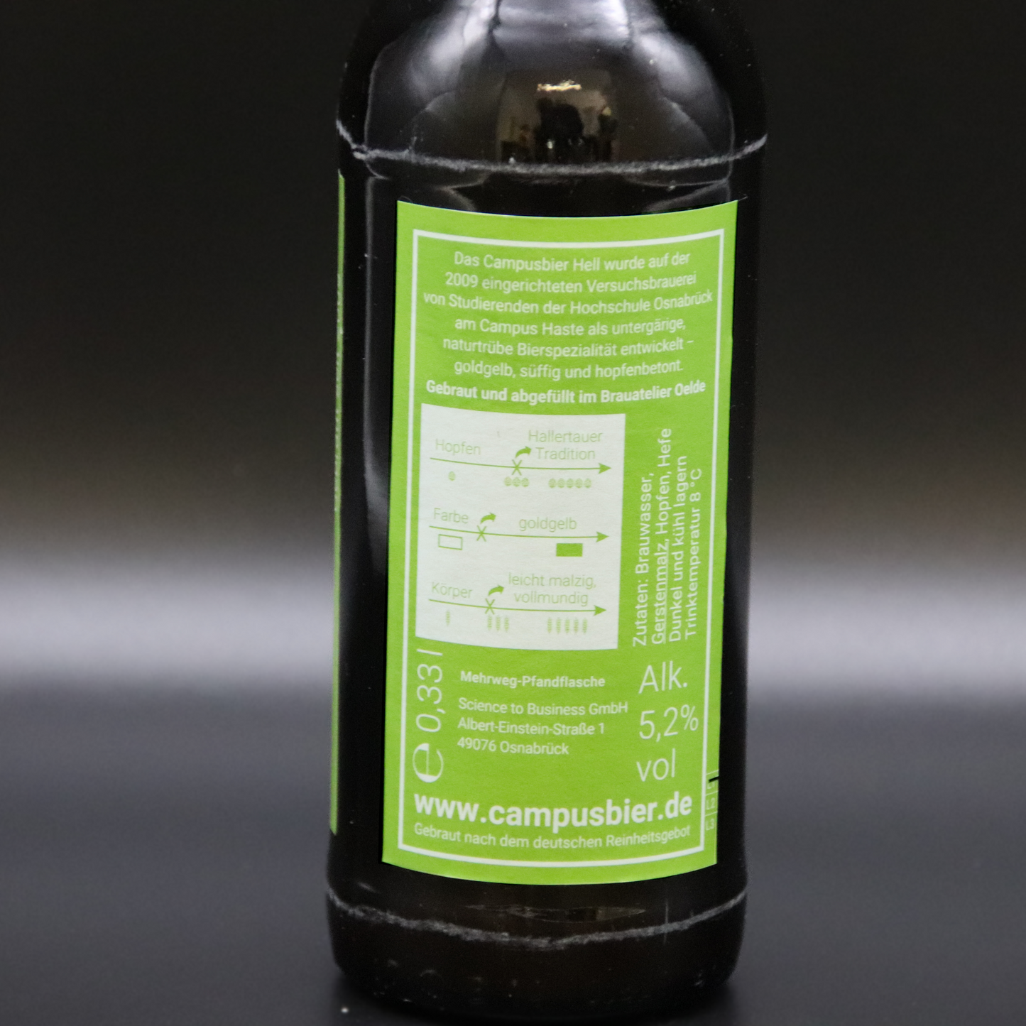 6er Campusbier Hell Geschenk