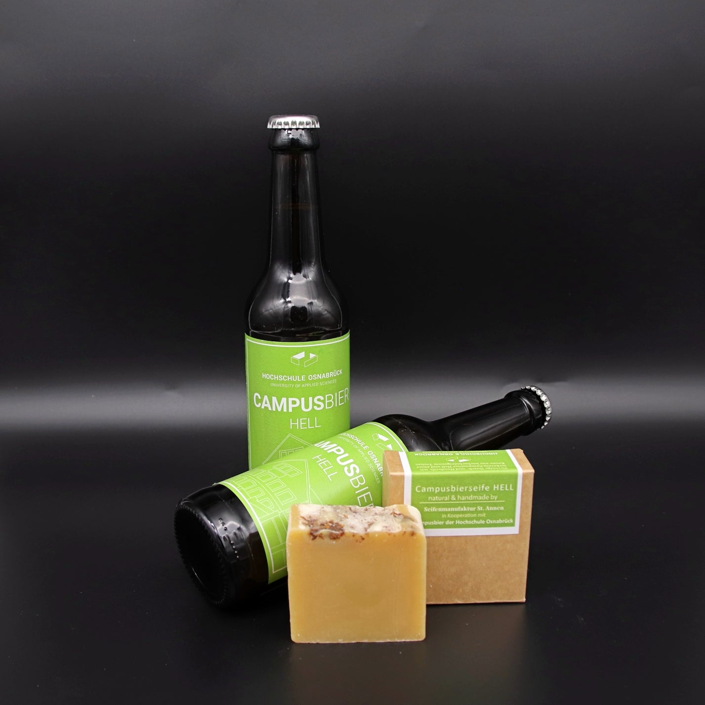 Geschenkset Bierseife Campusbier Hell
