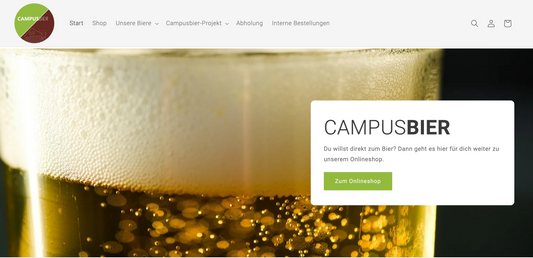 Campusbier im neuen Look – Ein frischer Start für dein Campusbierelebnis!