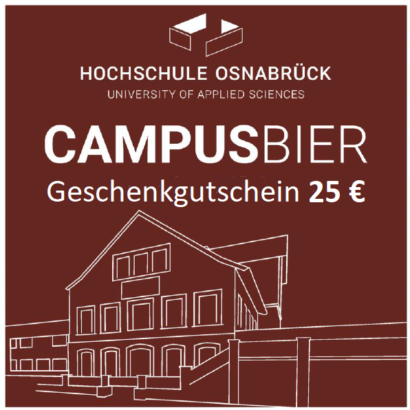 Campusbier-Geschenkgutschein