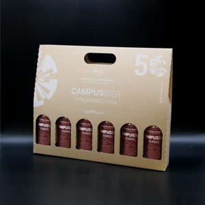 6-Pack Campusbier Dunkel Geschenkverpackung (6 Flaschen à 0,33 Liter)
